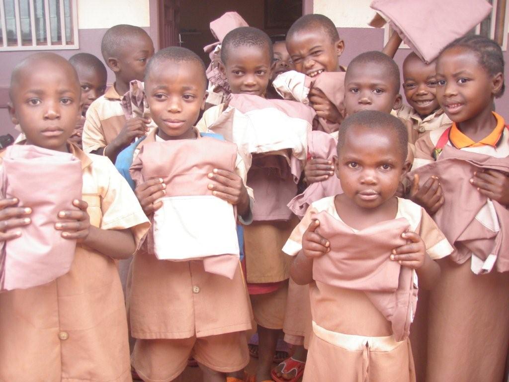 Cameroon school children