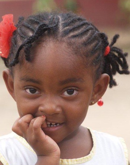 Little Girl in Cameroon