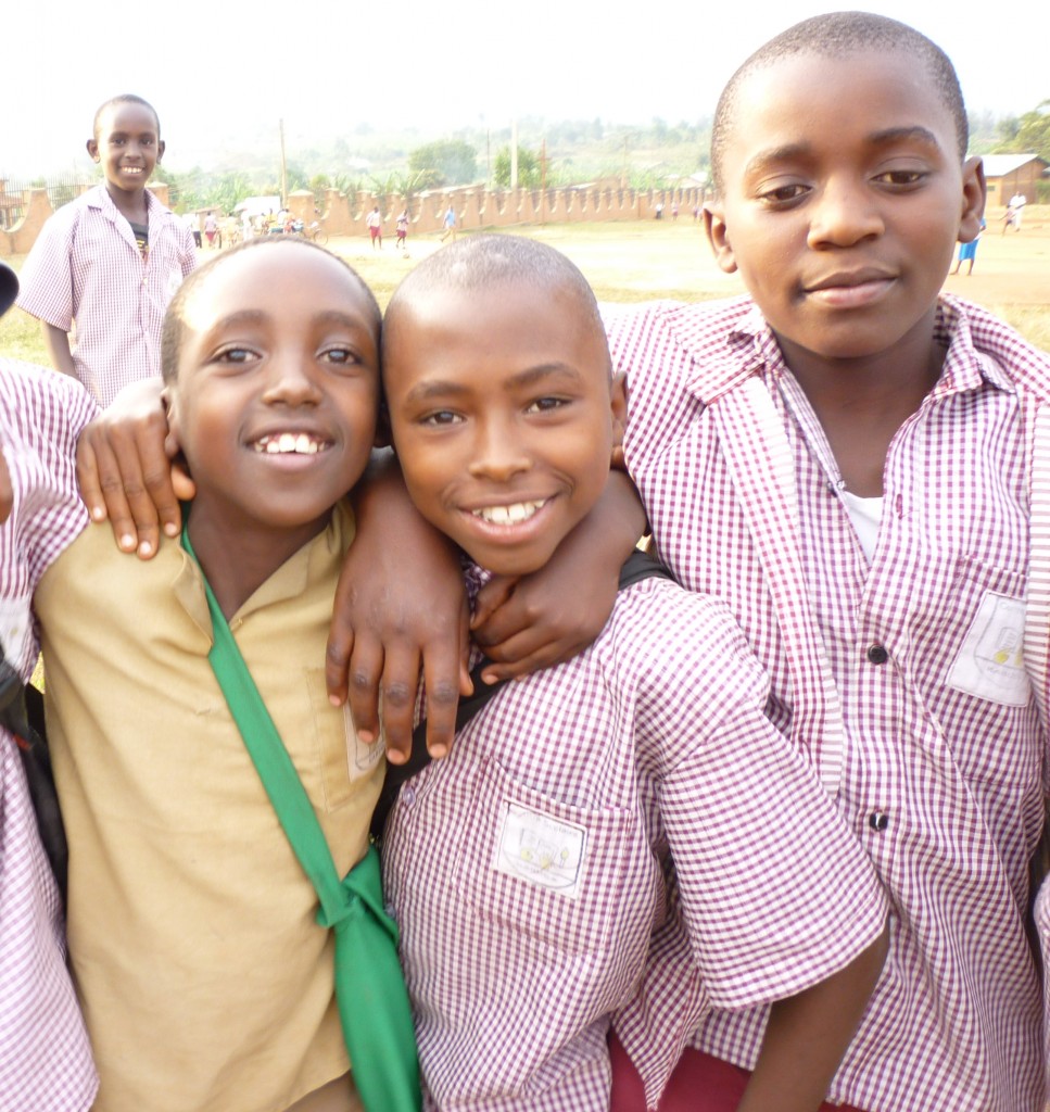 Boys in Rwanda