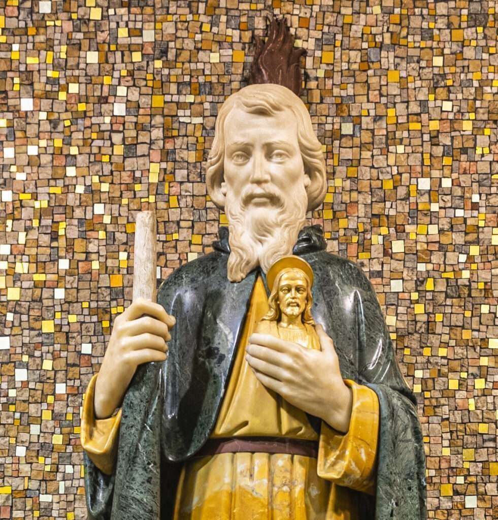 Statue of St. Jude at St. Jude Shrine